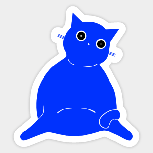 Wierd cat Sticker